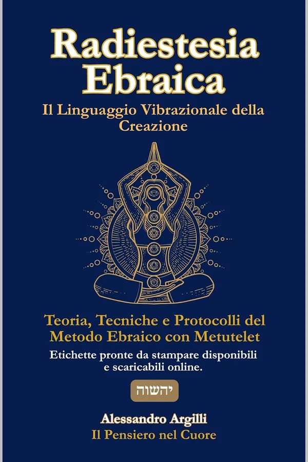 Copertina del libro La Radiestesia Ebraica
